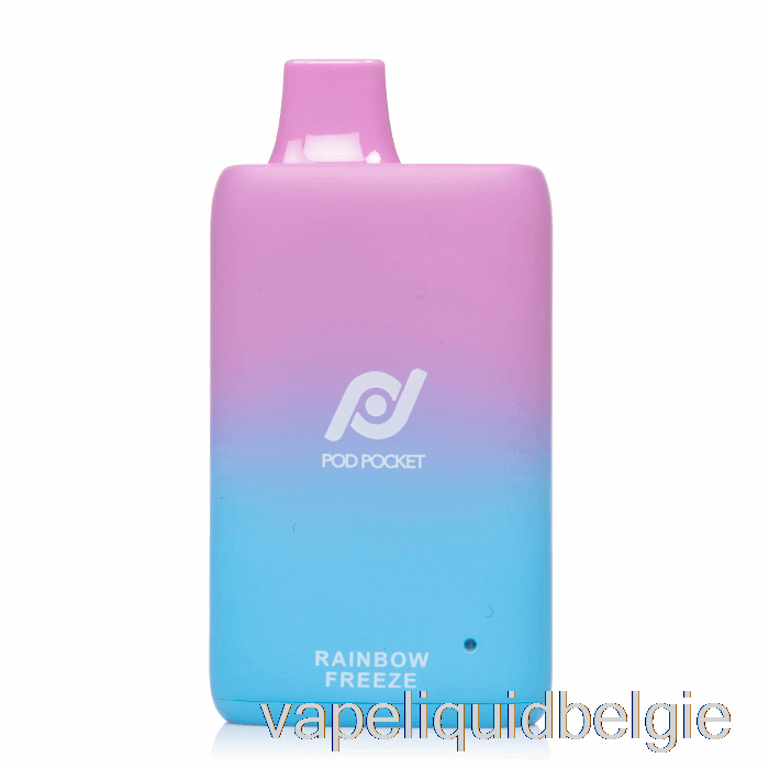 Vape Liquid Pod Pocket 7500 Wegwerp Regenboogbevriezing